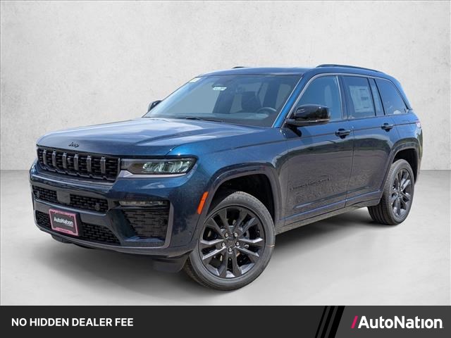 Fathom Blue Pearlcoat 2026 Jeep Grand Cherokee SUV / Crossover Four-Wheel Drive 8-Speed Automatic