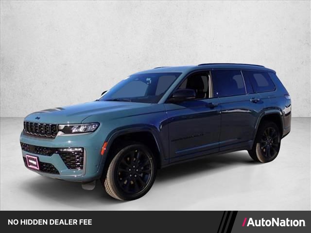 Gray (Steel Blue) 2026 Jeep Grand Cherokee L Limited Reserve 4WD SUV / Crossover Four-Wheel Drive 8-Speed Automatic