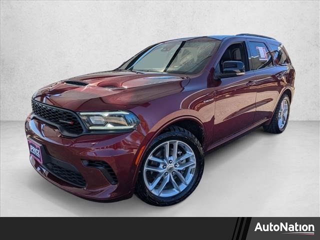 Octane Red Pearlcoat 2024 Dodge Durango R/T Plus AWD SUV / Crossover All-Wheel Drive 8-Speed Automatic