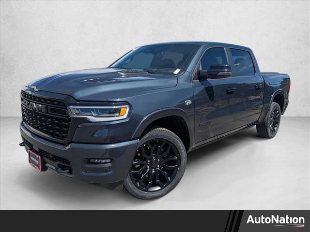 Forged Blue Metallic 2026 RAM 1500 Limited Crew Cab 4WD Pickup Truck Four-Wheel Drive 8-Speed Automatic