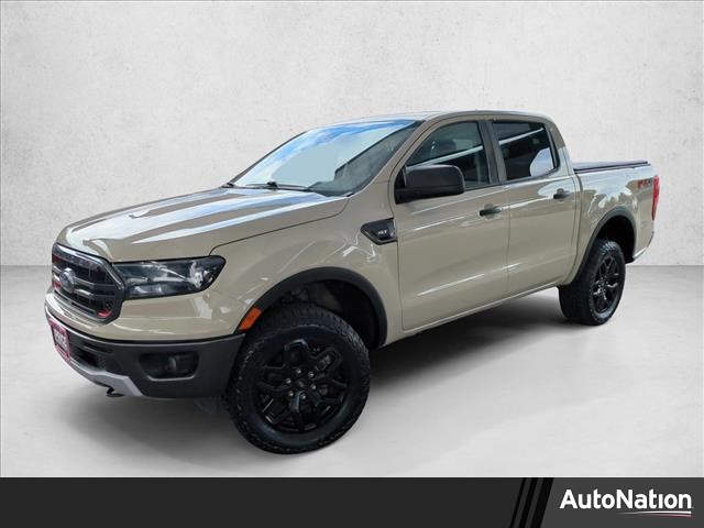 Desert Sand 2022 Ford Ranger XLT SuperCrew 4WD Pickup Truck Four-Wheel Drive Automatic