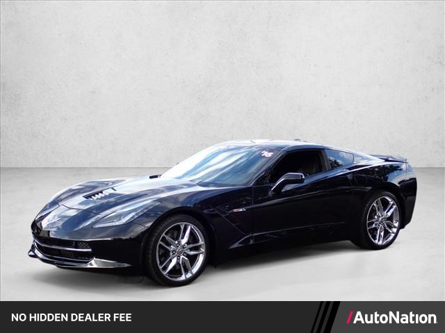 Black 2016 Chevrolet Corvette Coupe Rear-Wheel Drive 8-Speed Automatic