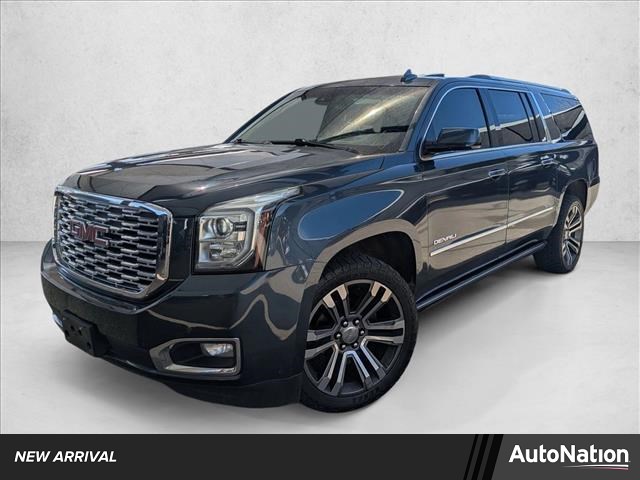 Gray (Dark Sky Metallic) 2019 GMC Yukon XL Denali 4WD SUV / Crossover Four-Wheel Drive Automatic