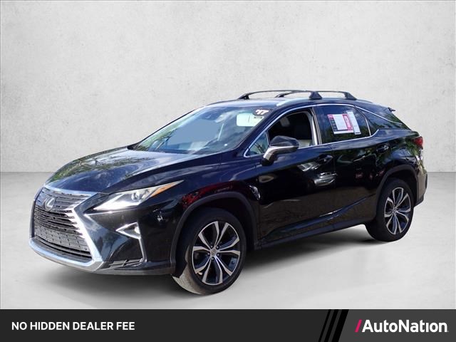Black (Obsidian) 2017 Lexus RX SUV / Crossover Front-Wheel Drive Automatic