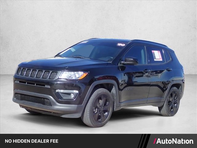 Diamond Black Crystal Pearlcoat 2020 Jeep Compass Altitude FWD SUV / Crossover Front-Wheel Drive 6-Speed Automatic