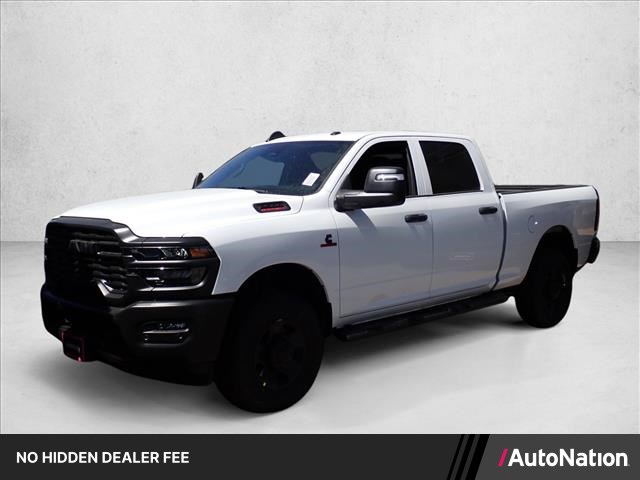 Bright White Clearcoat 2026 RAM 2500 Tradesman Crew Cab 4WD Pickup Truck Four-Wheel Drive 8-Speed Automatic
