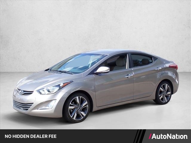 Desert Bronze 2014 Hyundai Elantra Sedan Front-Wheel Drive Automatic