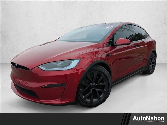 Ultra Red 2023 Tesla Model X SUV / Crossover Automatic