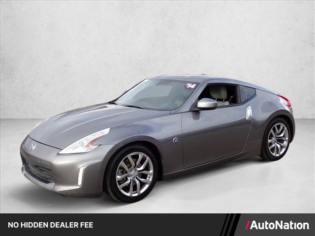 Gray (Gun Metallic) 2014 Nissan 370Z Touring Coupe Rear-Wheel Drive Automatic