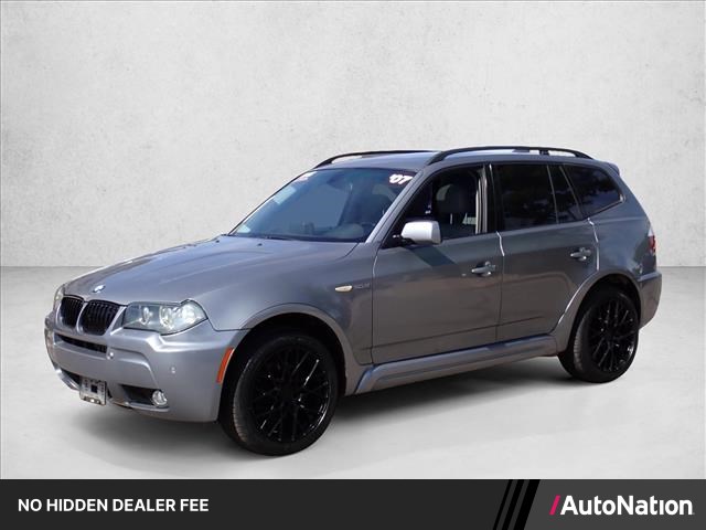 Titanium Silver Metallic 2007 BMW X3 SUV / Crossover All-Wheel Drive Automatic
