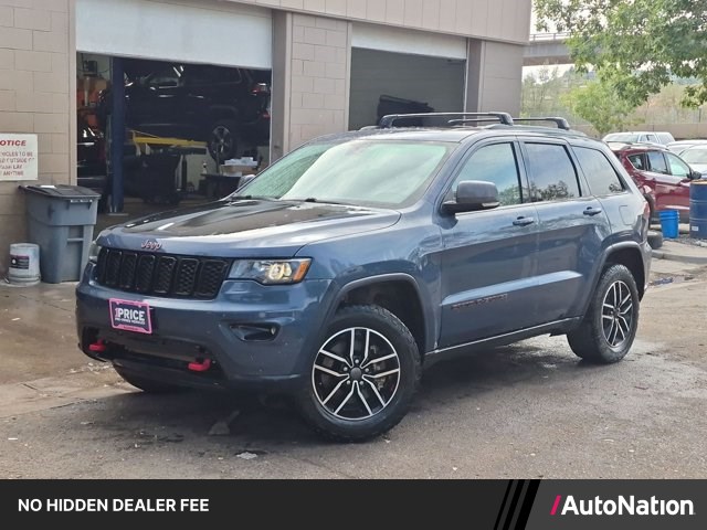 Slate Blue Pearlcoat 2021 Jeep Grand Cherokee SUV / Crossover Four-Wheel Drive 8-Speed Automatic