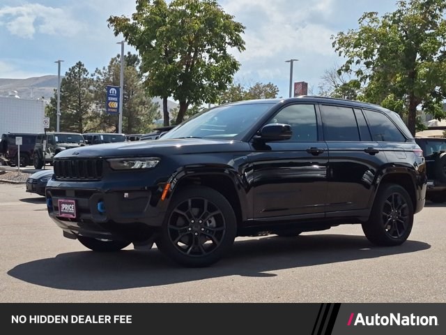 Diamond Black Crystal Pearlcoat 2024 Jeep Grand Cherokee 4xe SUV / Crossover Four-Wheel Drive 8-Speed Automatic