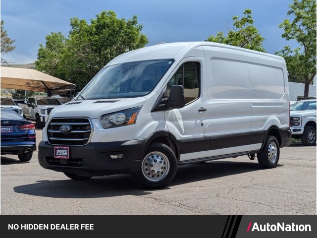 Oxford White 2020 Ford Transit Cargo Van All-Wheel Drive Automatic