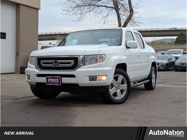 Taffeta White [Whi 2011 Honda Ridgeline RTL Pickup Truck Four-Wheel Drive 5-Speed Automatic