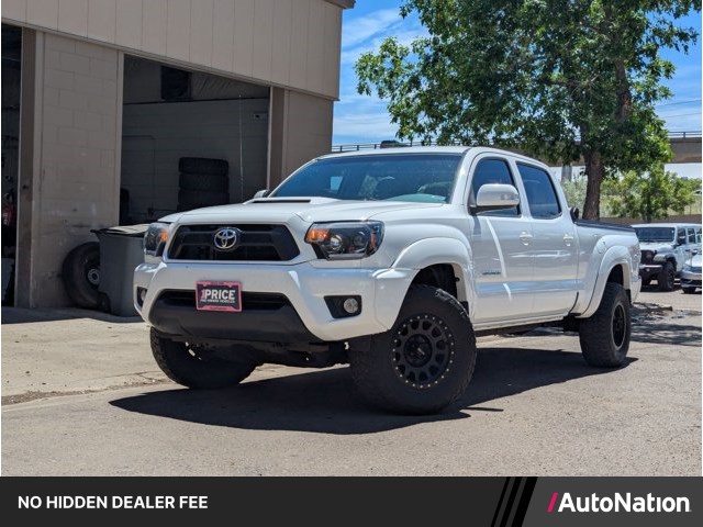 Super White 2013 Toyota Tacoma PreRunner Double Cab V6 SB Pickup Truck 4X2 Automatic