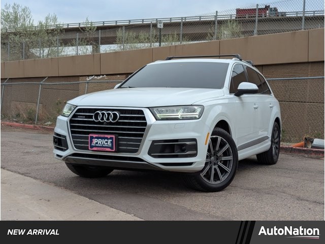 Carrara White 2017 Audi Q7 3.0T quattro Prestige SUV / Crossover All-Wheel Drive Automatic