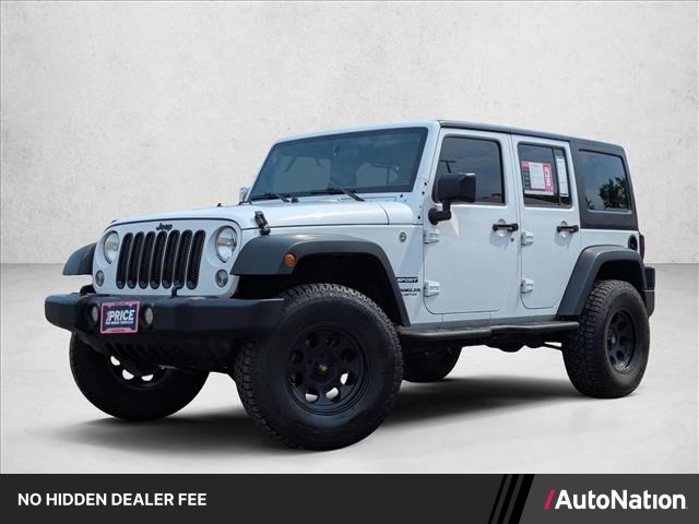 Bright White Clearcoat 2016 Jeep Wrangler SUV / Crossover Four-Wheel Drive 5-Speed Automatic