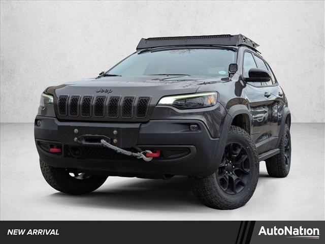 Gray (Granite Crystal Metallic Clearcoat) 2022 Jeep Cherokee Trailhawk 4WD SUV / Crossover Four-Wheel Drive 9-Speed Automatic