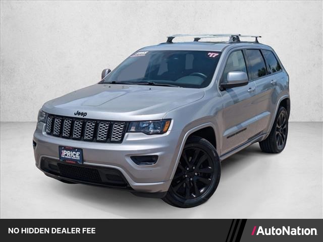 Billet Silver Metallic Clearcoat 2017 Jeep Grand Cherokee SUV / Crossover Four-Wheel Drive 8-Speed Automatic