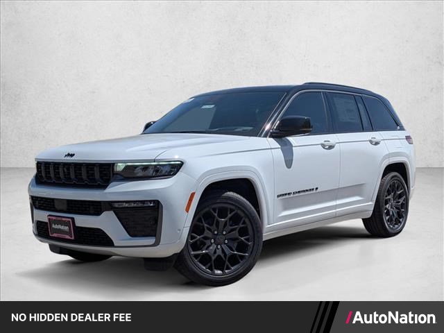 Bright White Clearcoat 2026 Jeep Grand Cherokee Summit 4WD SUV / Crossover Four-Wheel Drive 8-Speed Automatic