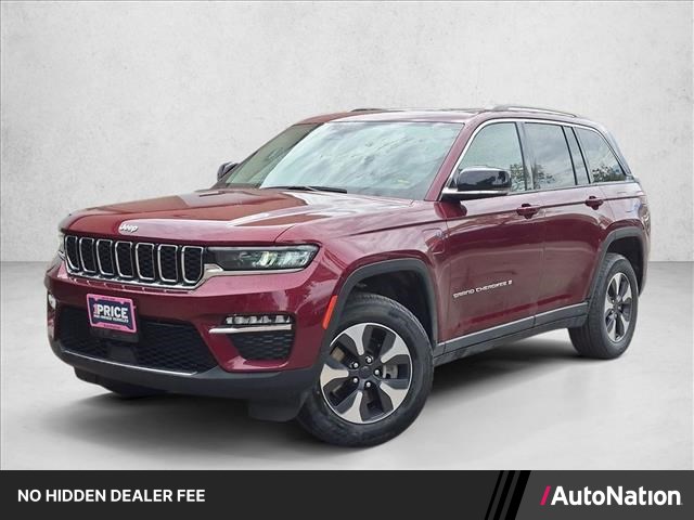 Velvet Red Pearlcoat 2022 Jeep Grand Cherokee 4xe SUV / Crossover Four-Wheel Drive 8-Speed Automatic