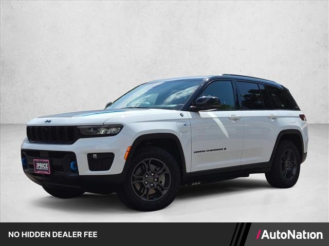Bright White Clearcoat 2024 Jeep Grand Cherokee 4xe SUV / Crossover Four-Wheel Drive 8-Speed Automatic