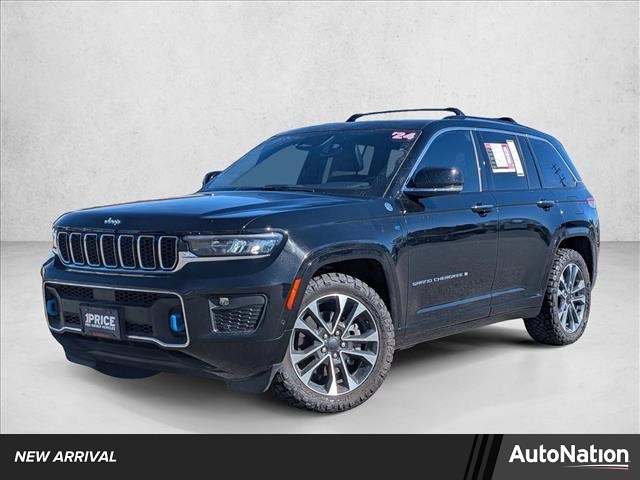 Diamond Black Crystal Pearlcoat 2024 Jeep Grand Cherokee 4xe Overland 4WD SUV / Crossover Four-Wheel Drive 8-Speed Automatic