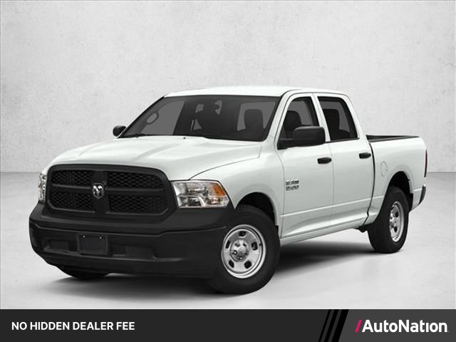 Bright White Clearcoat 2017 RAM 1500 Pickup Truck Four-Wheel Drive 8-Speed Automatic