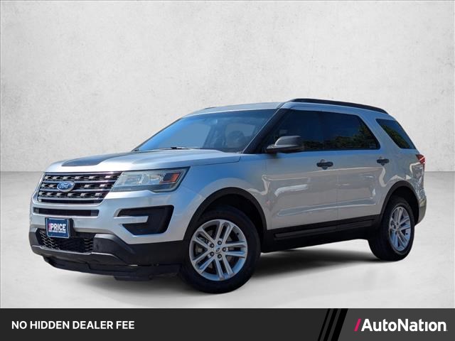 Ingot Silver Metallic 2016 Ford Explorer SUV / Crossover All-Wheel Drive 6-Speed Automatic
