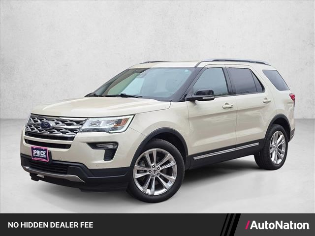 Gray (Platinum Dune Metallic Tri-Coat) 2018 Ford Explorer SUV / Crossover All-Wheel Drive 6-Speed Automatic