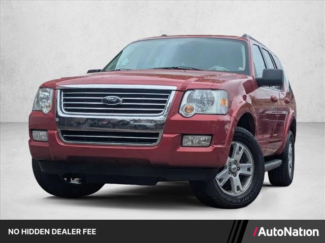 Sangria Red Metallic 2010 Ford Explorer XLT 4WD SUV / Crossover Four-Wheel Drive Automatic