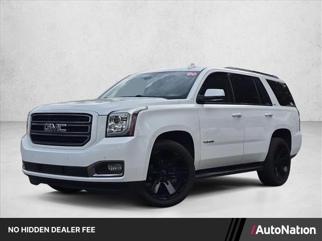 White Frost Tricoat 2020 GMC Yukon SUV / Crossover Four-Wheel Drive Automatic