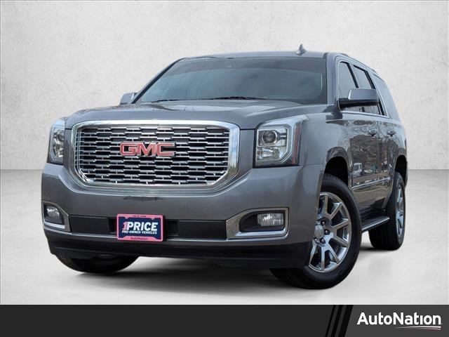 Gray (Satin Steel Metallic) 2019 GMC Yukon Denali 4WD SUV / Crossover Four-Wheel Drive Automatic