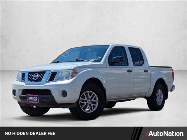 Glacier White 2019 Nissan Frontier Pickup Truck Four-Wheel Drive Automatic