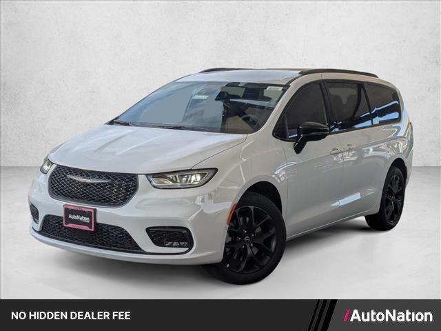 Bright White Clearcoat 2026 Chrysler Pacifica Minivan All-Wheel Drive 9-Speed Automatic