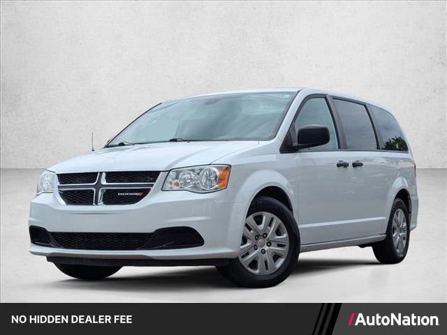 White Knuckle Clearcoat 2019 Dodge Grand Caravan Minivan Front-Wheel Drive 6-Speed Automatic