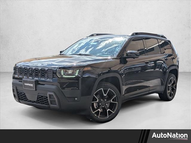 Diamond Black Crystal Pearlcoat 2026 Jeep Cherokee Overland 4WD SUV / Crossover Four-Wheel Drive Continuously Variable Transmission