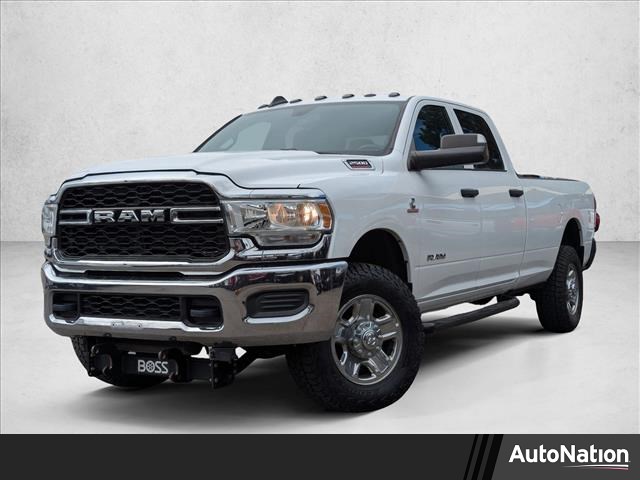 Bright White Clearcoat 2022 RAM 2500 Tradesman Crew Cab LB 4WD Pickup Truck Four-Wheel Drive 6-Speed Automatic