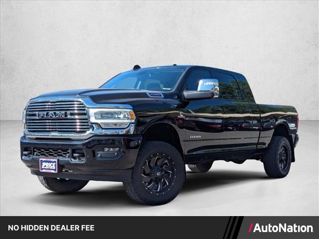 Diamond Black Crystal Pearlcoat 2023 RAM 2500 Pickup Truck Four-Wheel Drive 6-Speed Automatic