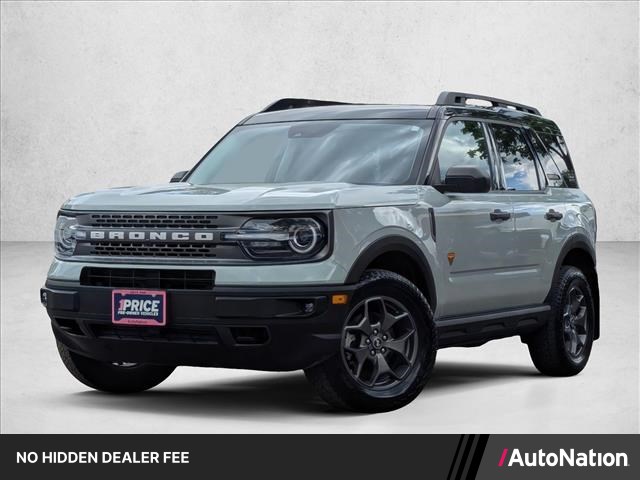 Gray (Cactus Grey) 2022 Ford Bronco Sport SUV / Crossover All-Wheel Drive Automatic