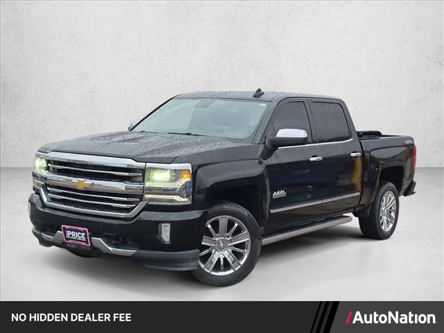 Black 2016 Chevrolet Silverado 1500 Pickup Truck Four-Wheel Drive 8-Speed Automatic