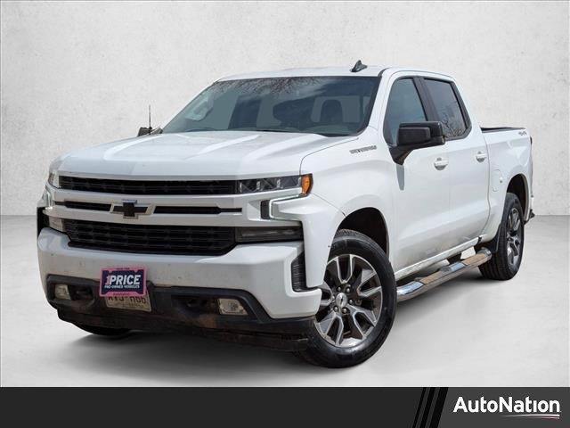 Summit White 2022 Chevrolet Silverado 1500 RST Crew Cab 4WD Pickup Truck Four-Wheel Drive 8-Speed Automatic