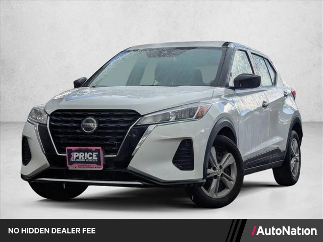 White (Fresh Powder) 2021 Nissan Kicks S FWD SUV / Crossover Front-Wheel Drive Automatic