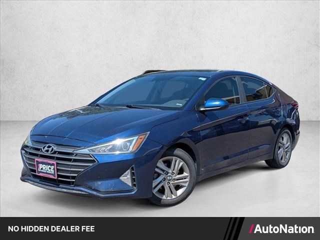 Lakeside Blue 2019 Hyundai Elantra Sedan Front-Wheel Drive Automatic
