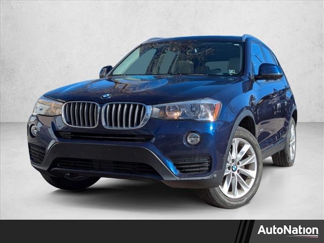 Deep Sea Blue Metallic 2015 BMW X3 xDrive28i AWD SUV / Crossover All-Wheel Drive Automatic