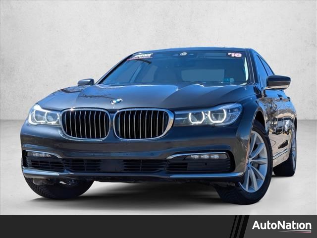 Jet Black 2018 BMW 7 Series 740e xDrive iPerformance AWD Sedan All-Wheel Drive Automatic