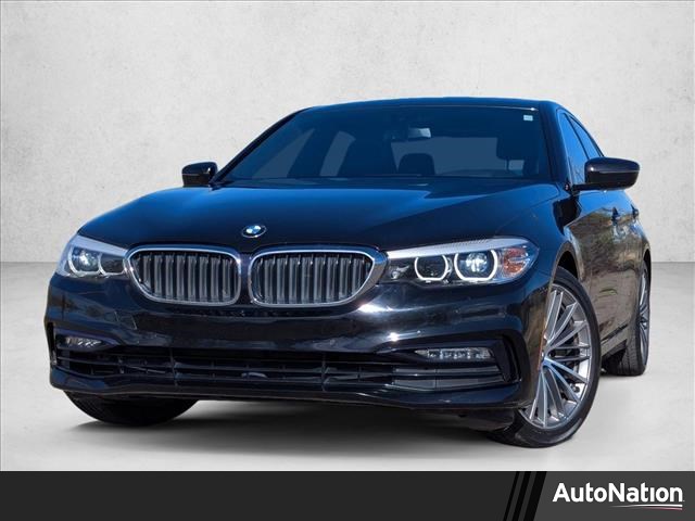 Black 2017 BMW 5 Series 530i Sedan RWD Sedan Rear-Wheel Drive Automatic