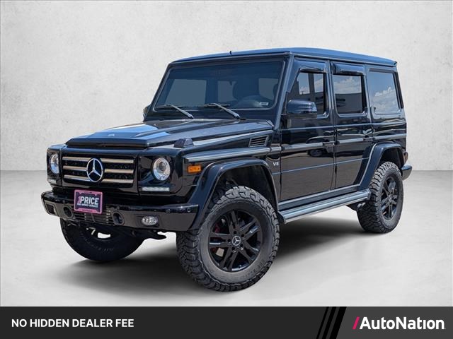 Obsidian Black Metallic 2015 Mercedes-Benz G-Class SUV / Crossover All-Wheel Drive Automatic
