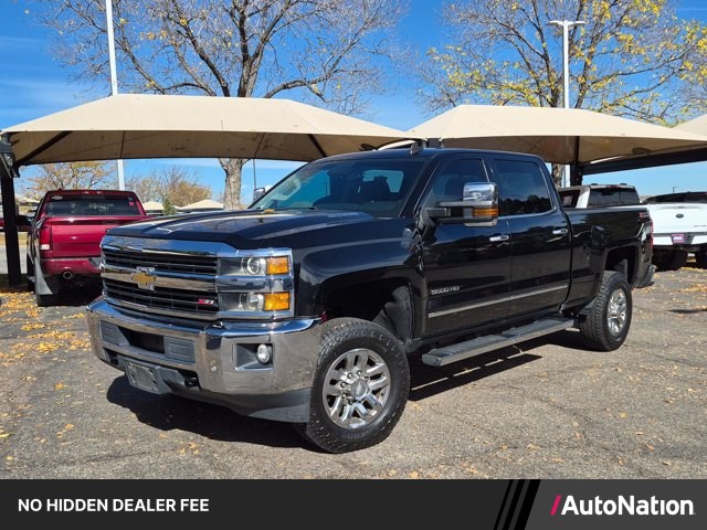 Black 2016 Chevrolet Silverado 3500HD Pickup Truck Four-Wheel Drive 6-Speed Automatic