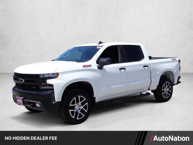 Summit White 2019 Chevrolet Silverado 1500 Pickup Truck Four-Wheel Drive 8-Speed Automatic